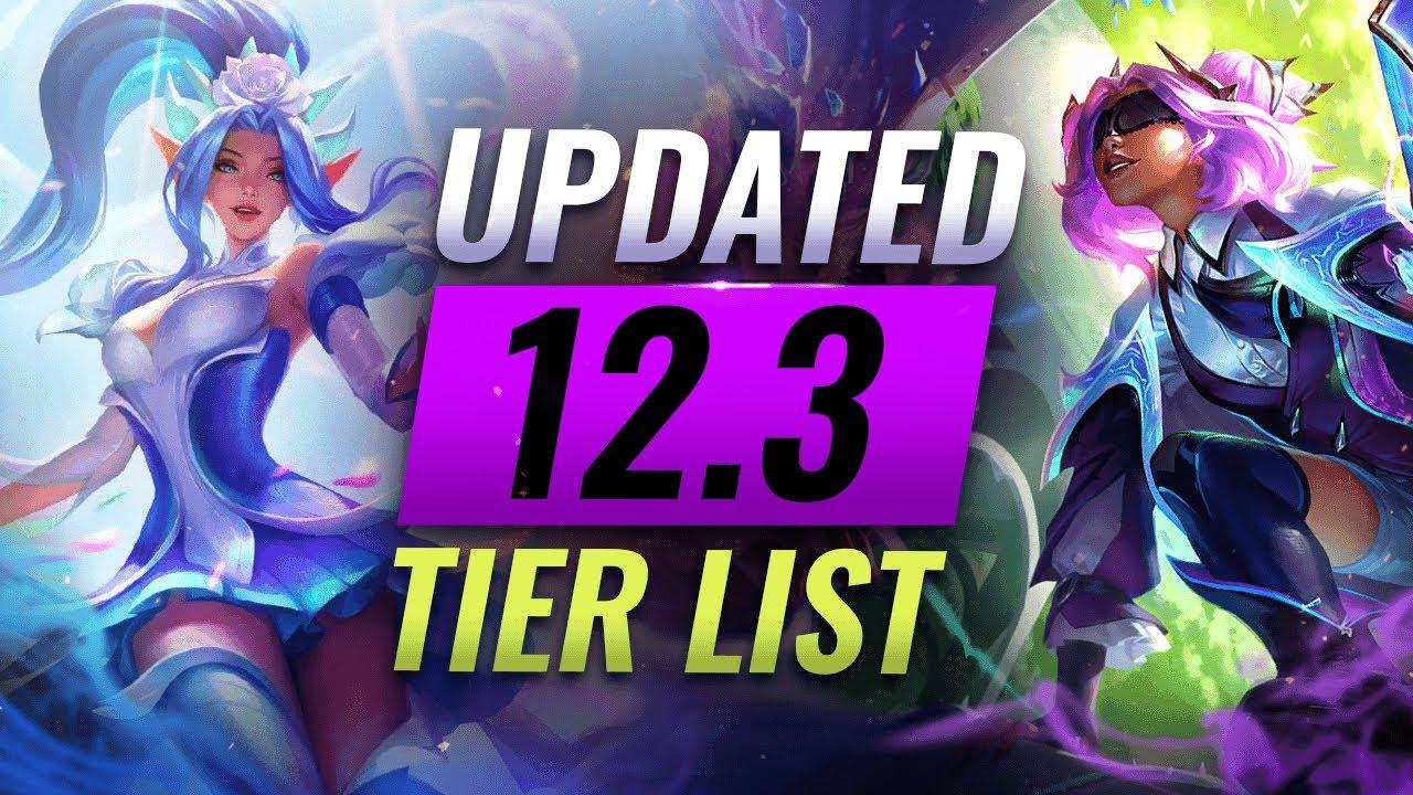 UPDATED BEST Champions TIER List for Patch 12.3 – League of Legends Season 12 thumbnail