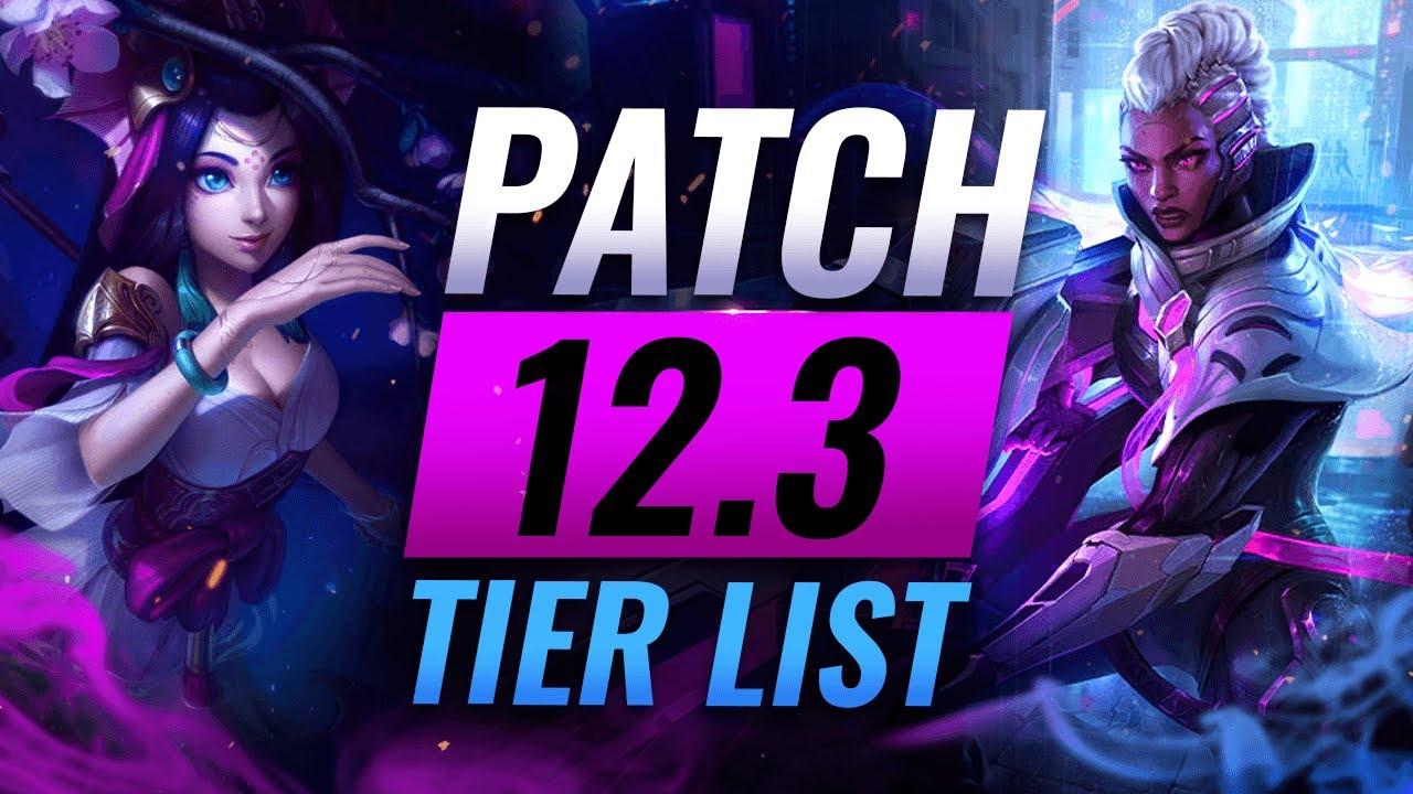 NEW BEST Champions TIER List – League of Legends Patch 12.3 thumbnail