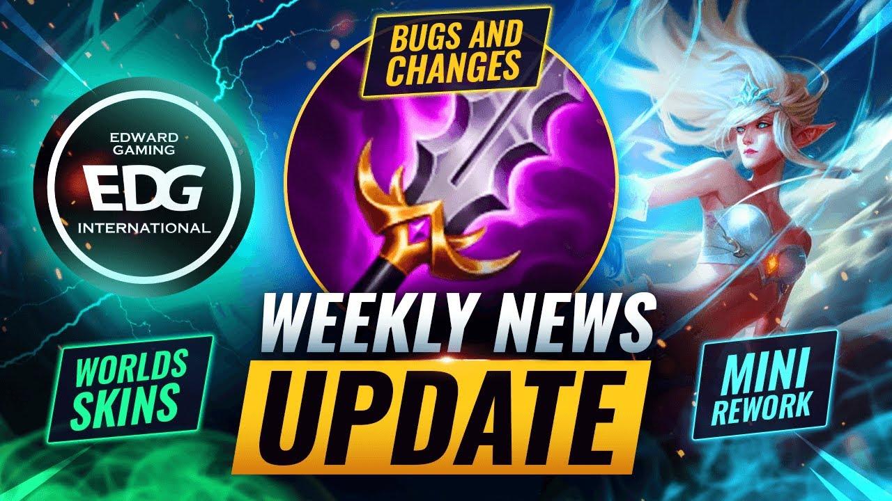 WEEKLY NEWS UPDATE: Janna Rework + Esport Skins & More - League of Legends Season 12 thumbnail