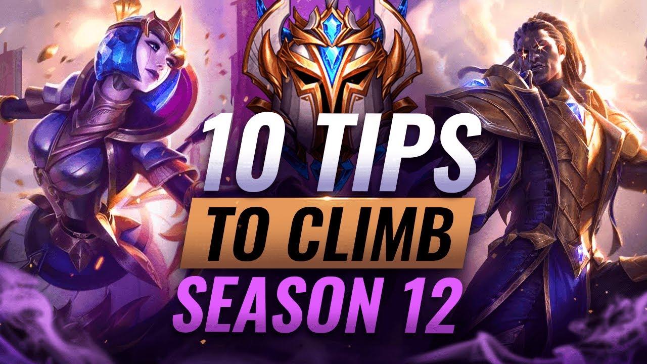 10 BEST Tips & Tricks to CLIMB in Season 12 - League of Legends Patch 11.24 thumbnail