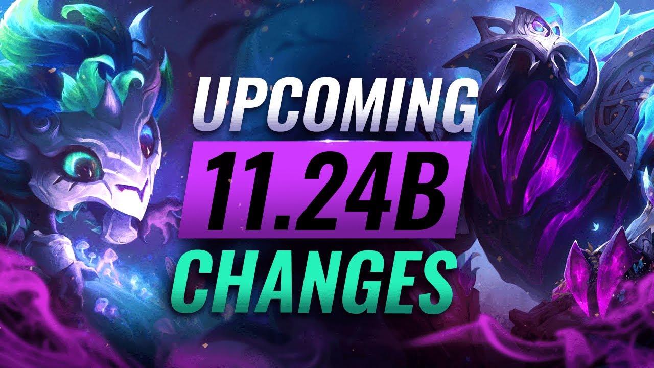 BIG CHANGES: NEW BUFFS & NERFS Coming in Patch 11.24B - League of Legends thumbnail