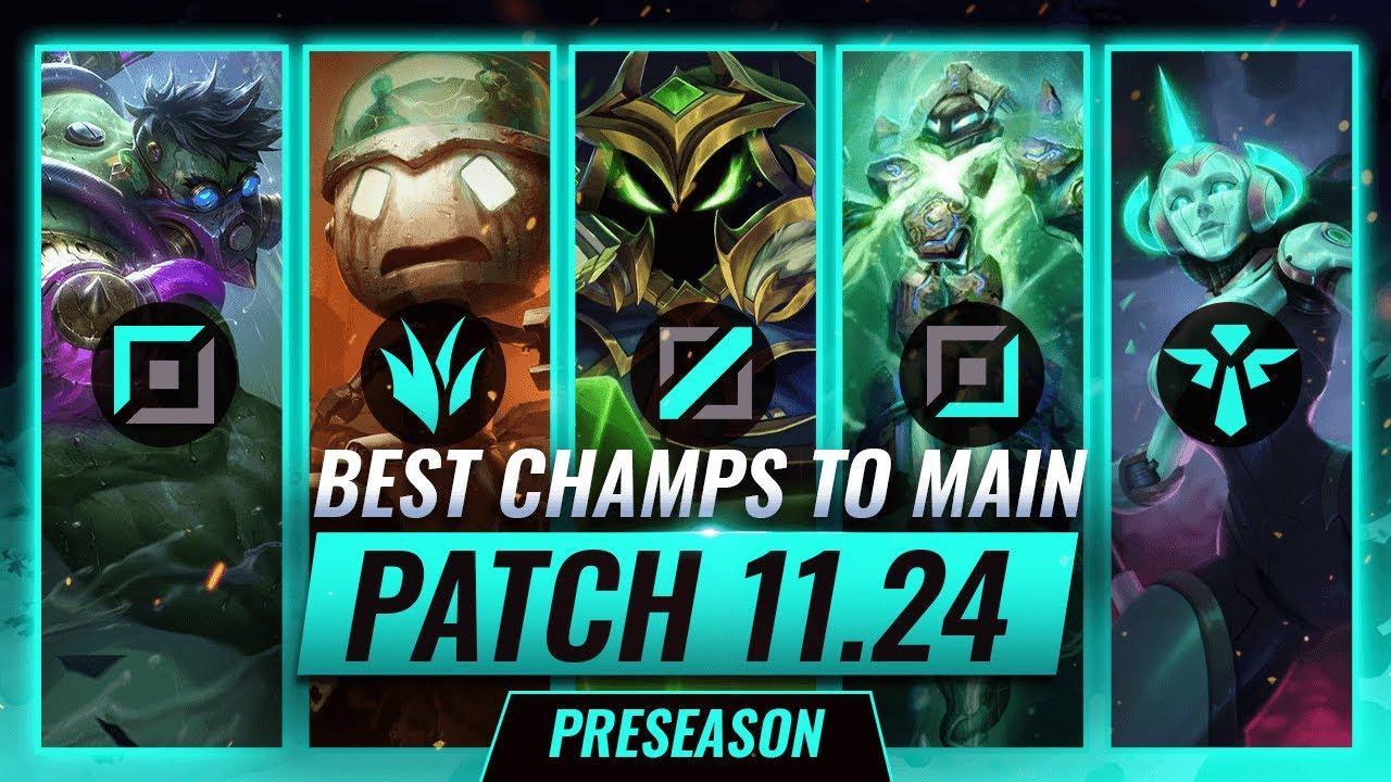 TOP 3 Champions To MAIN For EVERY ROLE in Patch 11.24 - League of Legends thumbnail