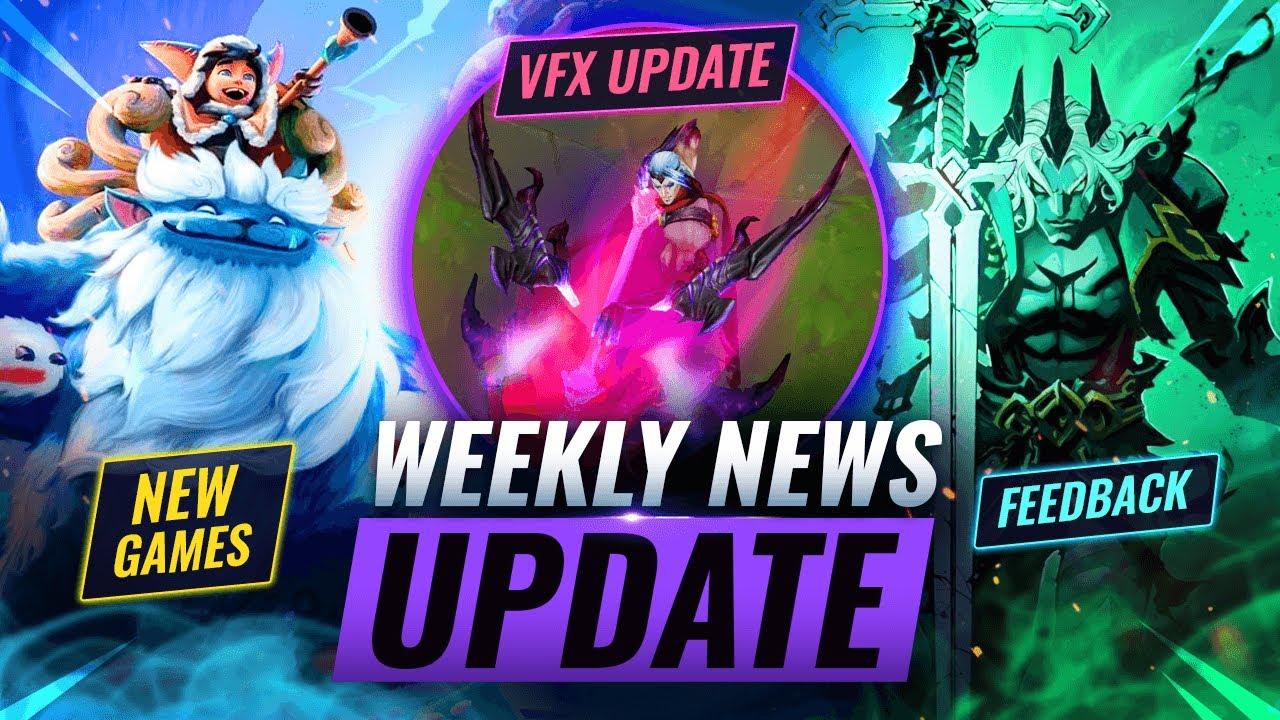 NEWS UPDATE: Varus VFX + 3 NEW GAMES & MORE - League of Legends Preseason 2022 thumbnail