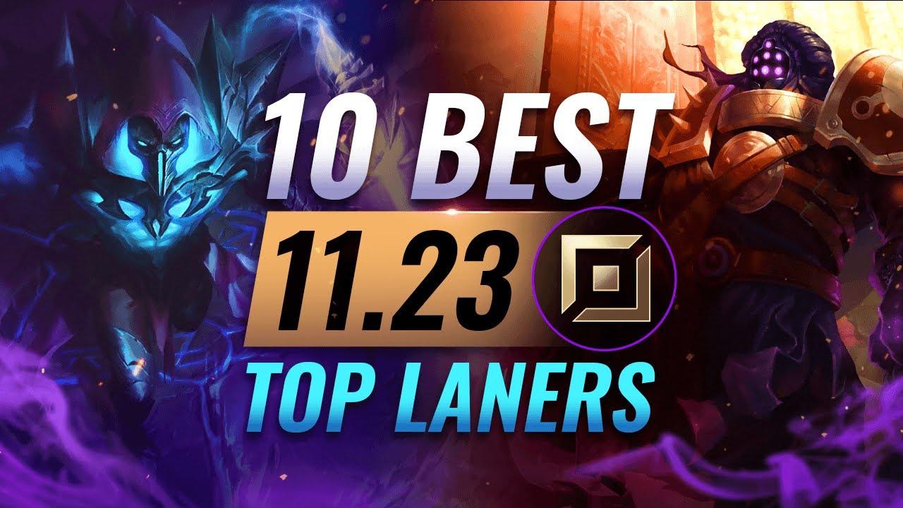 10 Top Laners You NEED to Abuse in Patch 11.23 - League of Legends Preseason 2022 thumbnail