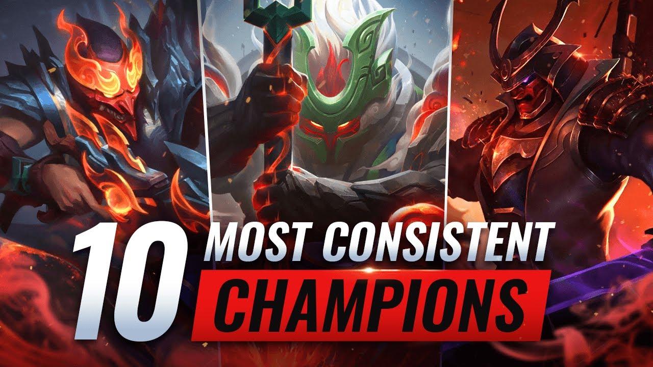 10 MOST CONSISTENT CHAMPIONS For EASY CLIMBING in League of Legends - Season 11 thumbnail