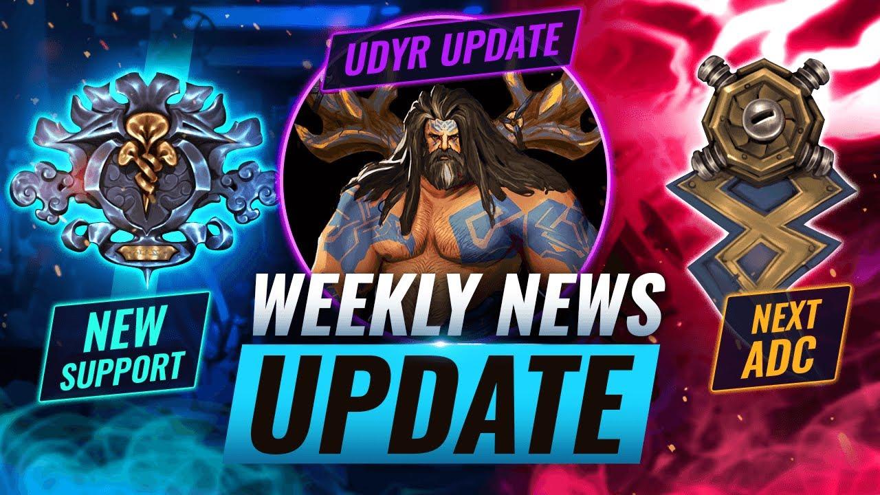 NEWS UPDATE: UDYR REWORK + ZAUN ADC + SUPPORT & More - League of Legends Season 11 thumbnail