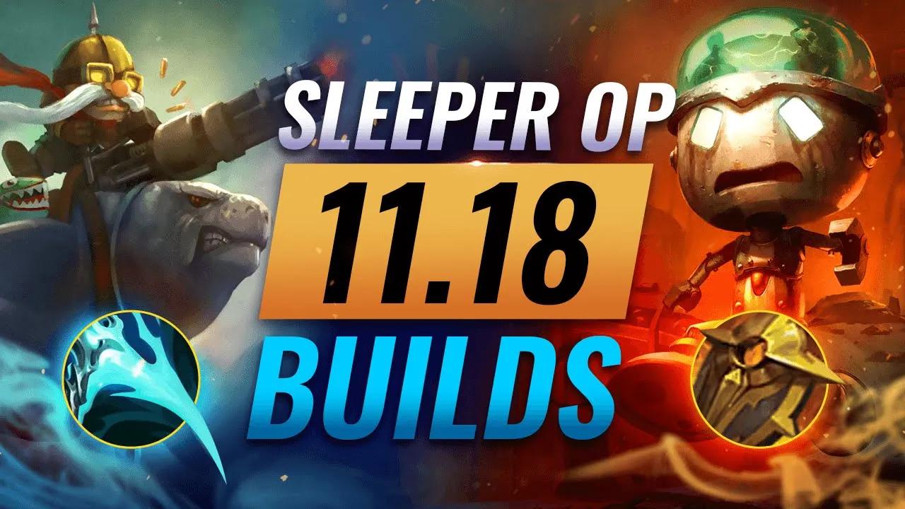 6 NEW Sleeper OP Picks & Builds Almost NOBODY USES in Patch 11.18 - League of Legends Season 11 thumbnail