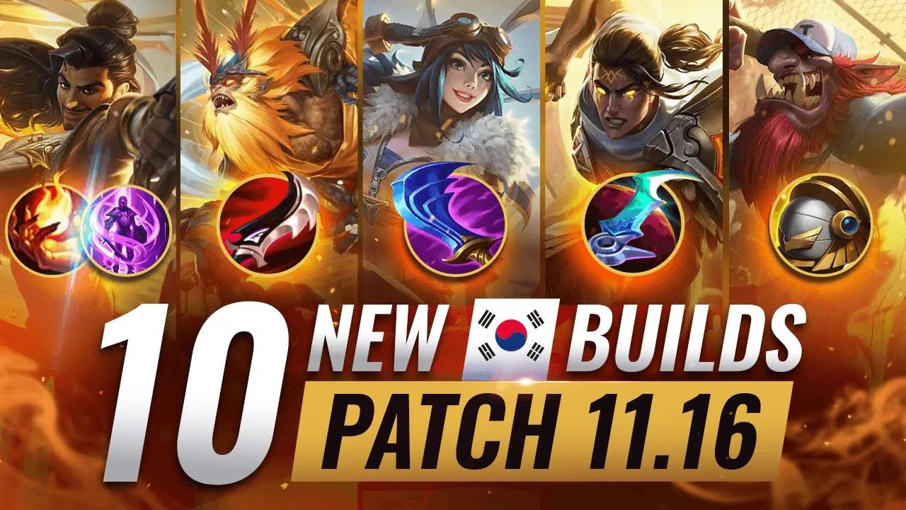 10 NEW BROKEN Korean Builds YOU SHOULD ABUSE In Patch 11.16 - League of Legends thumbnail