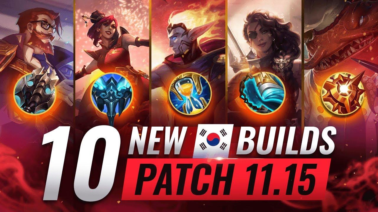 10 NEW BROKEN Korean Builds YOU SHOULD ABUSE In Patch 11.15 - League of Legends thumbnail