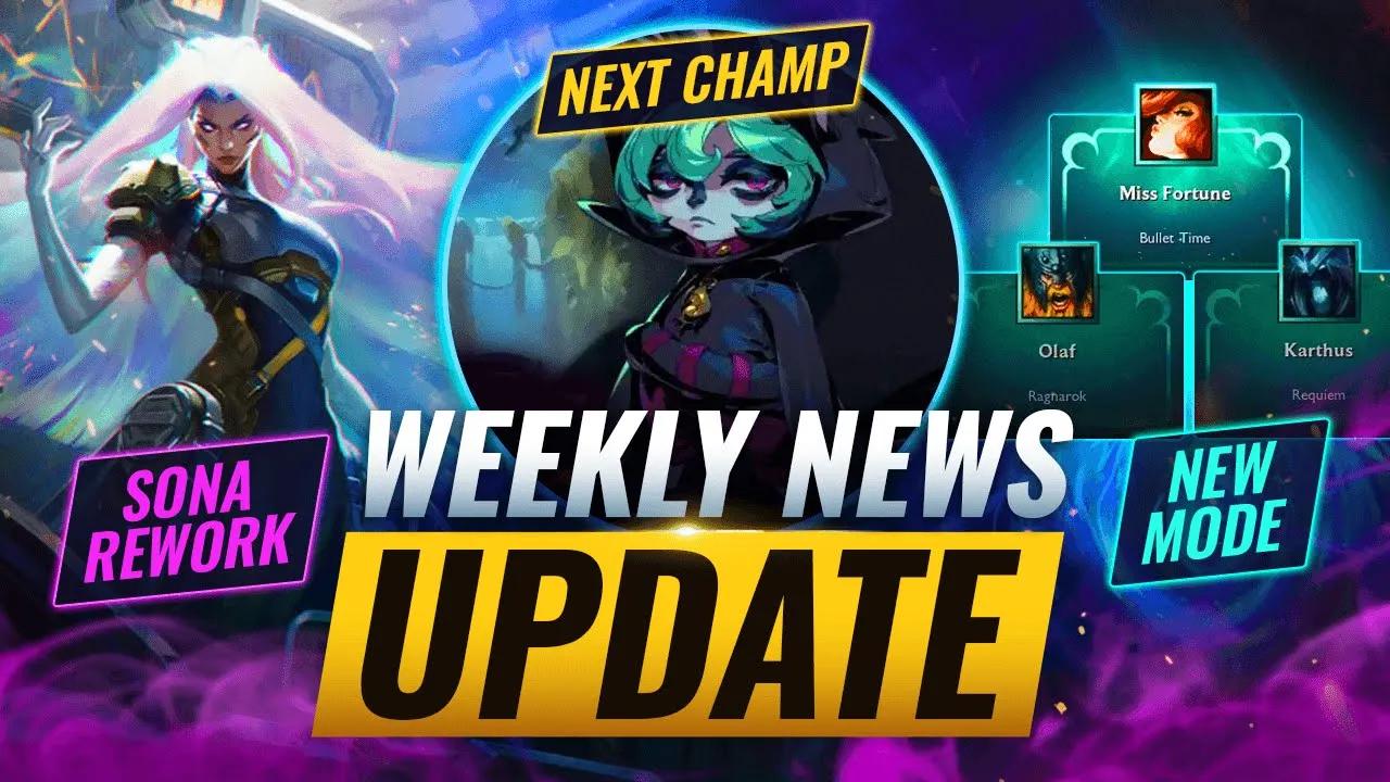 SONA REWORK NEWS: NEXT CHAMP INFO + NEW GAME MODE &MORE - League of Legends Season 11 thumbnail