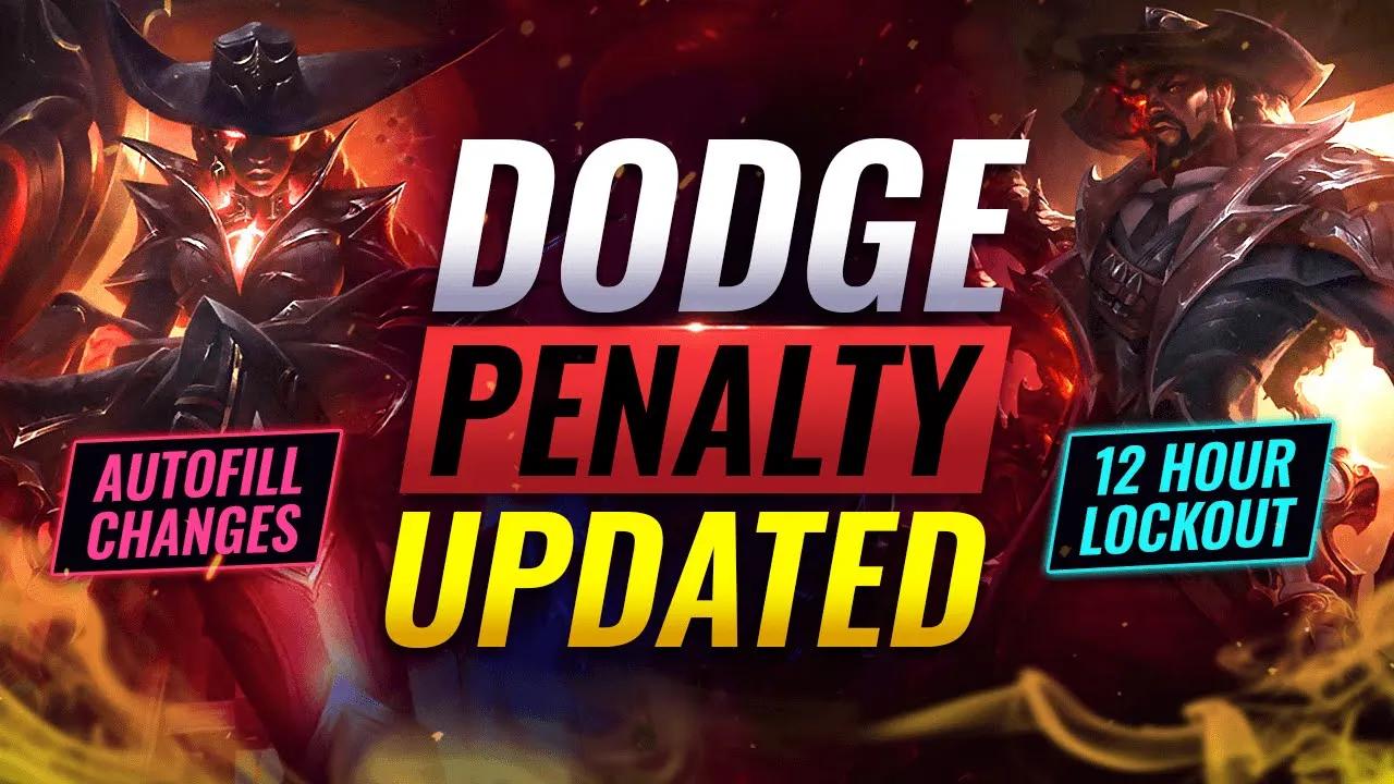 MASSIVE UPDATES: DODGE PENALTY NERFS & NEW AUTOFILL CHANGES - League of Legends Season 11 thumbnail