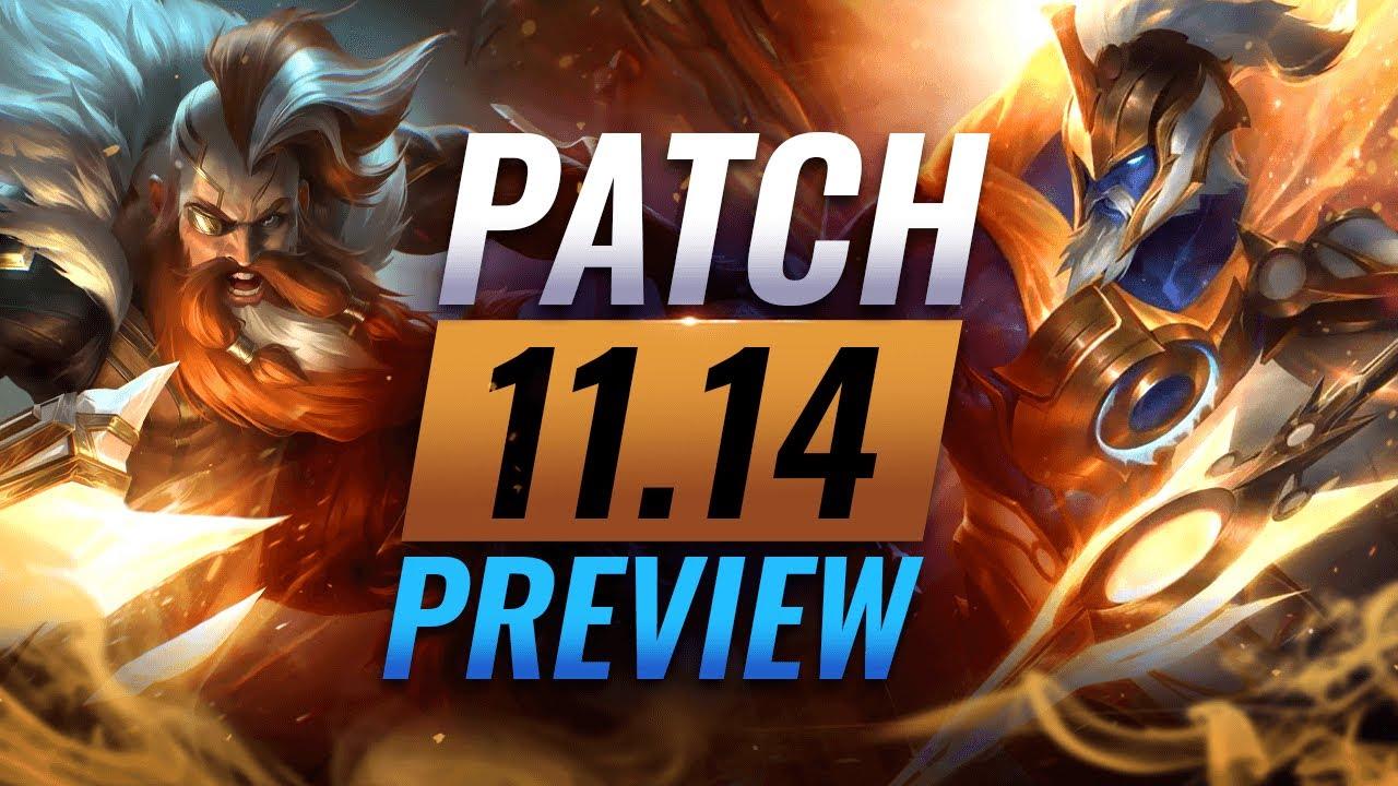 NEW PATCH PREVIEW: Upcoming Changes List For Patch 11.14 - League of Legends thumbnail