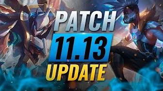 NEW UPDATE: BEST Champions TIER List – League of Legends Patch 11.13 thumbnail