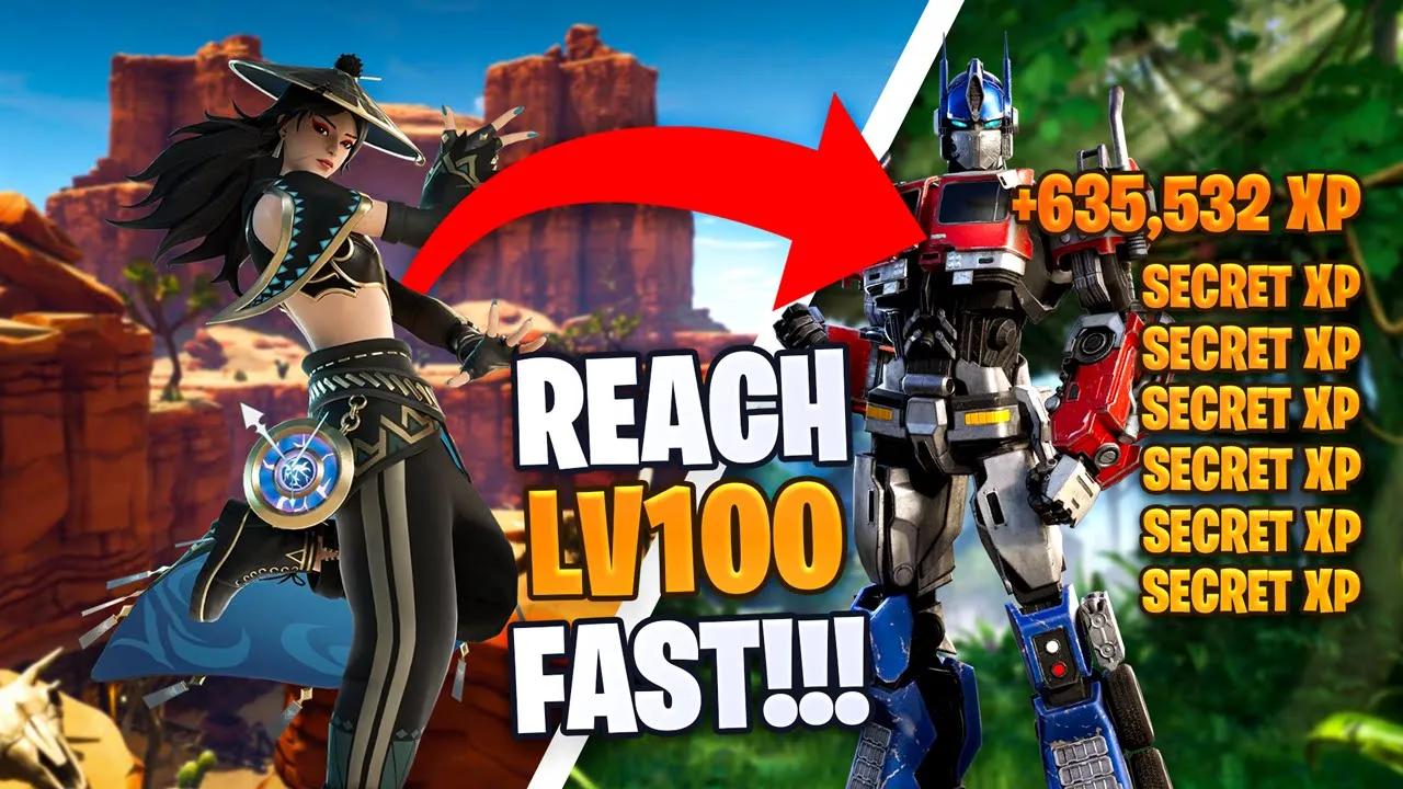 How To Level Up SUPER FAST In Chapter 4 Season 3! thumbnail