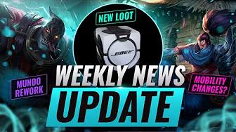 NEW UPDATES: DR. MUNDO REWORK + NEW LOOT & MORE - League of Legends Season 11 thumbnail