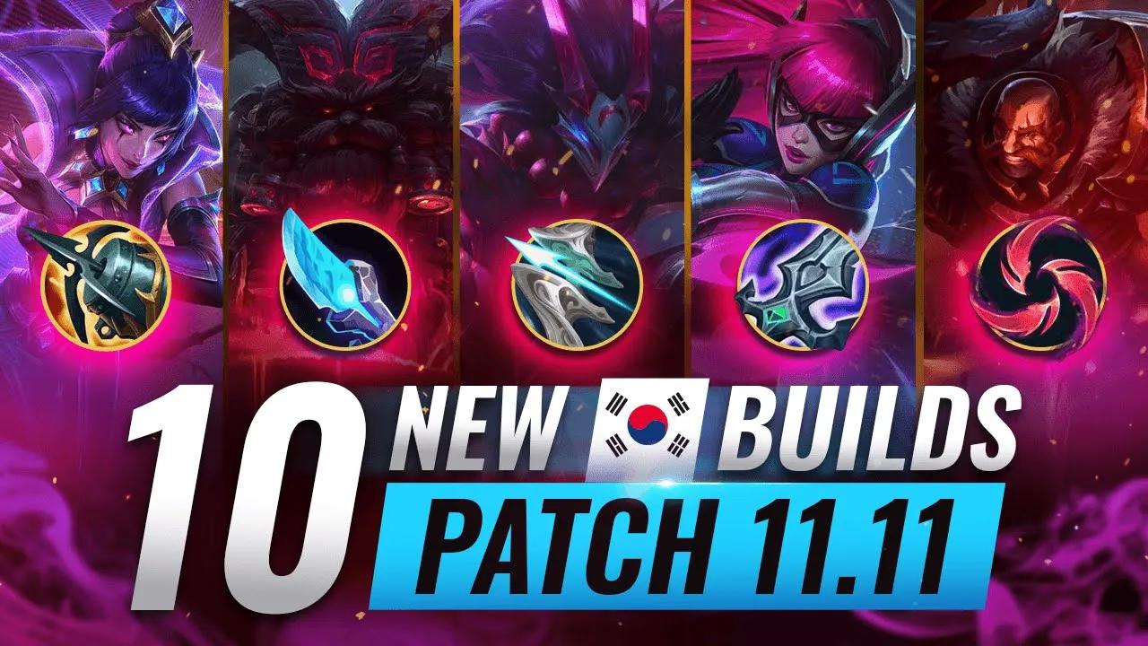 10 NEW BROKEN Korean Builds YOU SHOULD ABUSE In Patch 11.11 - League of Legends thumbnail