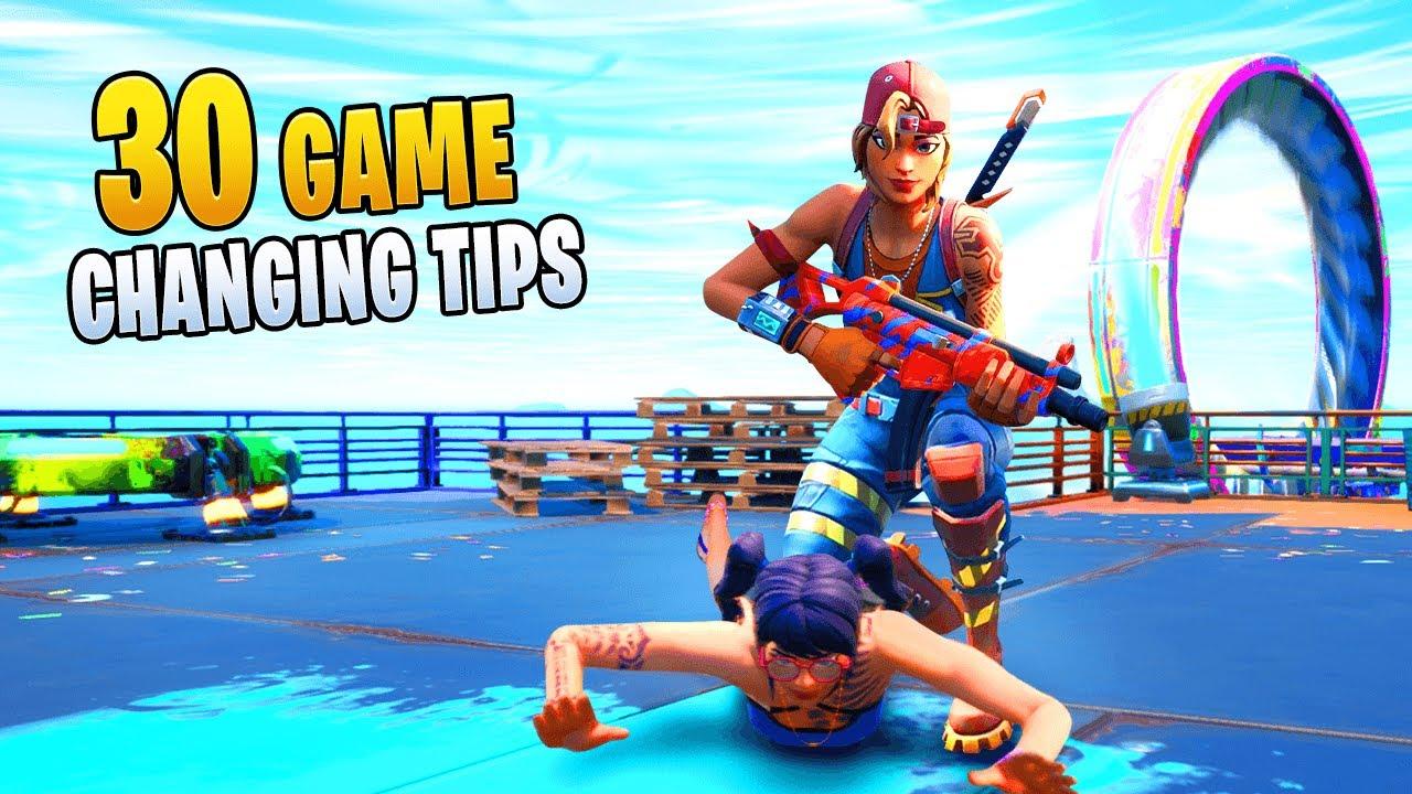 30 RAPID-FIRE Fortnite Tips THAT YOU NEED TO KNOW To IMPROVE FAST! thumbnail