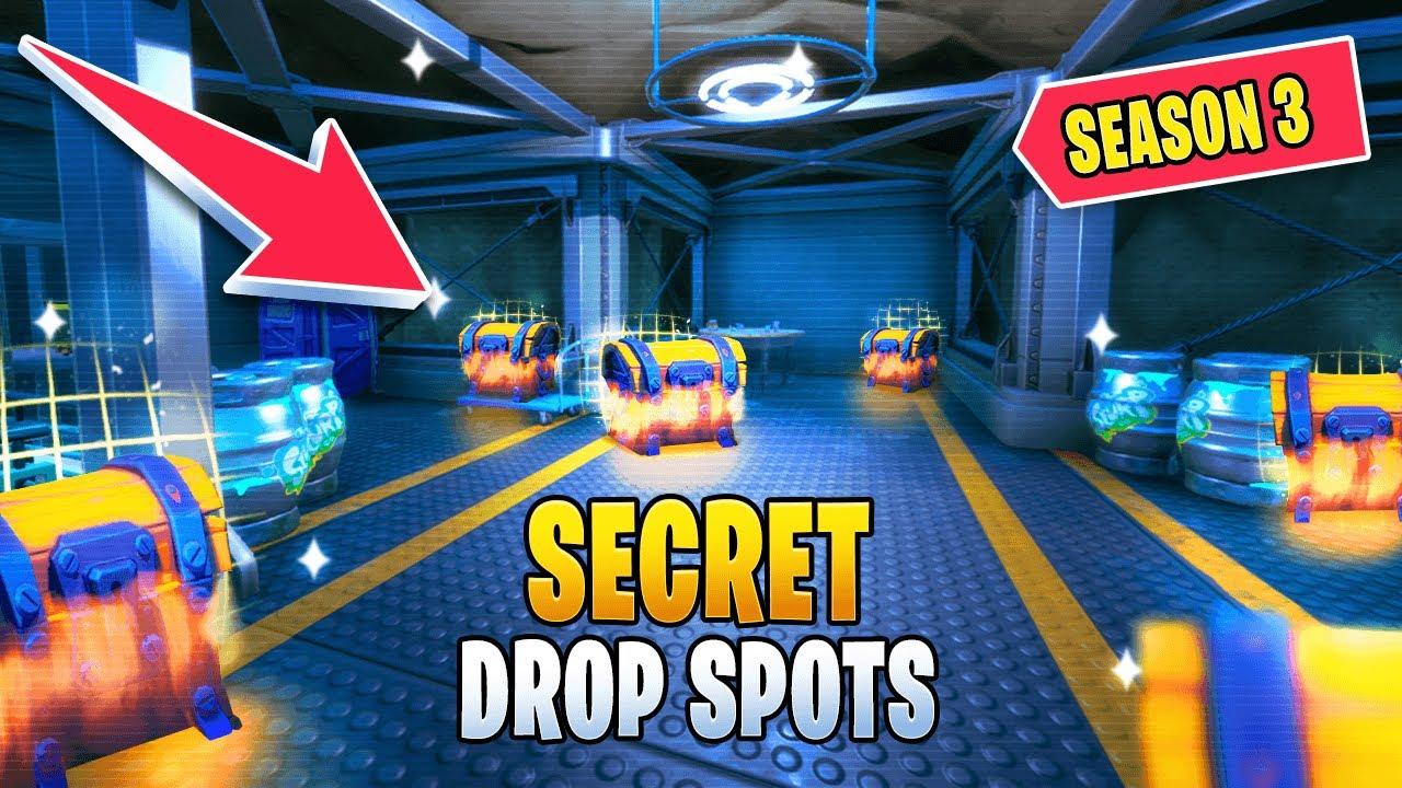 These SECRET DROP SPOTS Will Give You A PRO LEVEL ADVANTAGE In Fortnite Chapter 3 Season 3! thumbnail