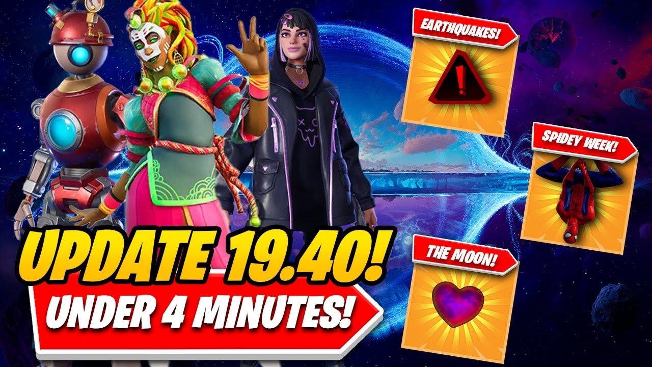 Fortnite Update 19.40: The FINAL UPDATE OF CHAPTER 3 SEASON 1 EXPLAINED In Under 4 MINUTES thumbnail