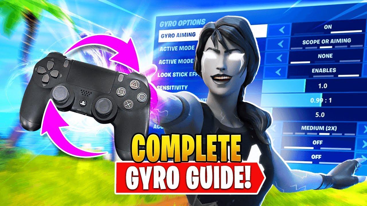 The BEST Fortnite Gyro Control Guide: Settings, Flick Stick, Tips & More! thumbnail