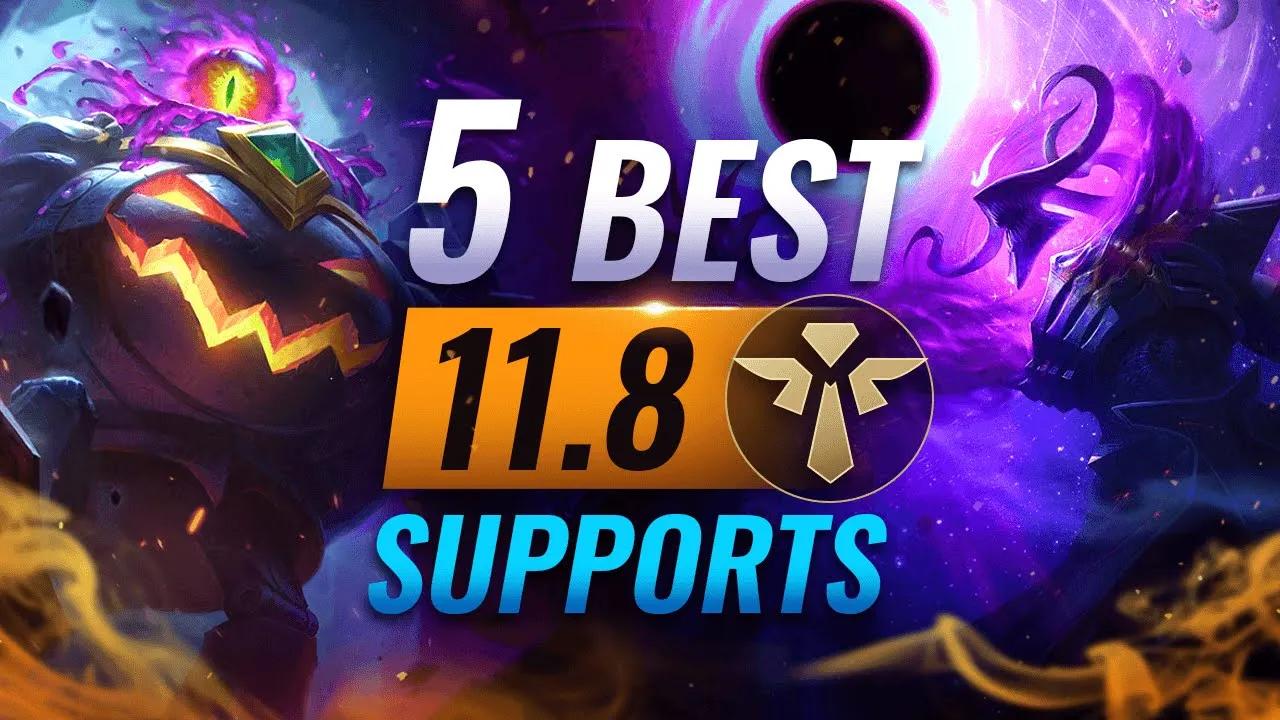 5 BEST Supports to ABUSE in Patch 11.8 - League of Legends thumbnail