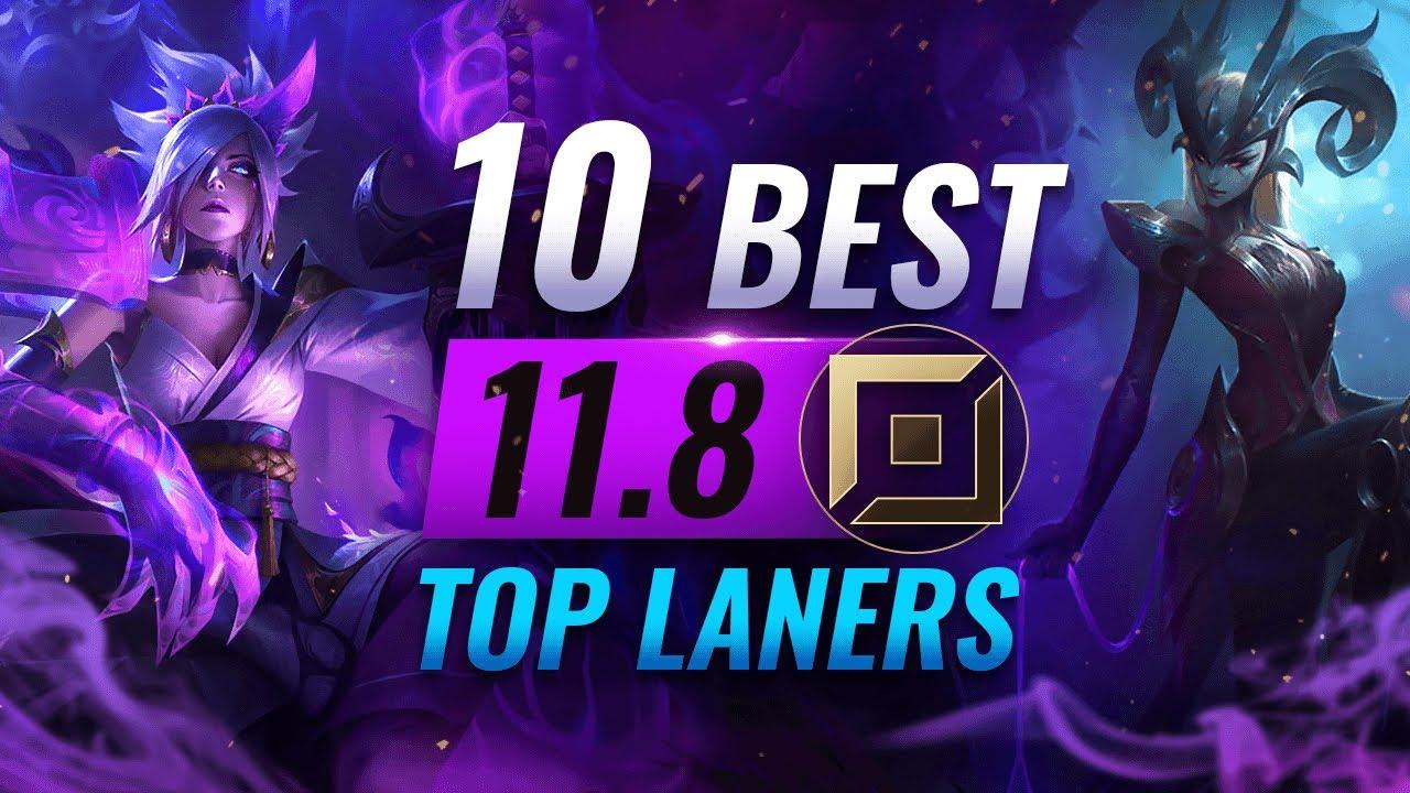 10 TOP LANERS to SOLO CARRY WITH in Patch 11.8 - League of Legends thumbnail