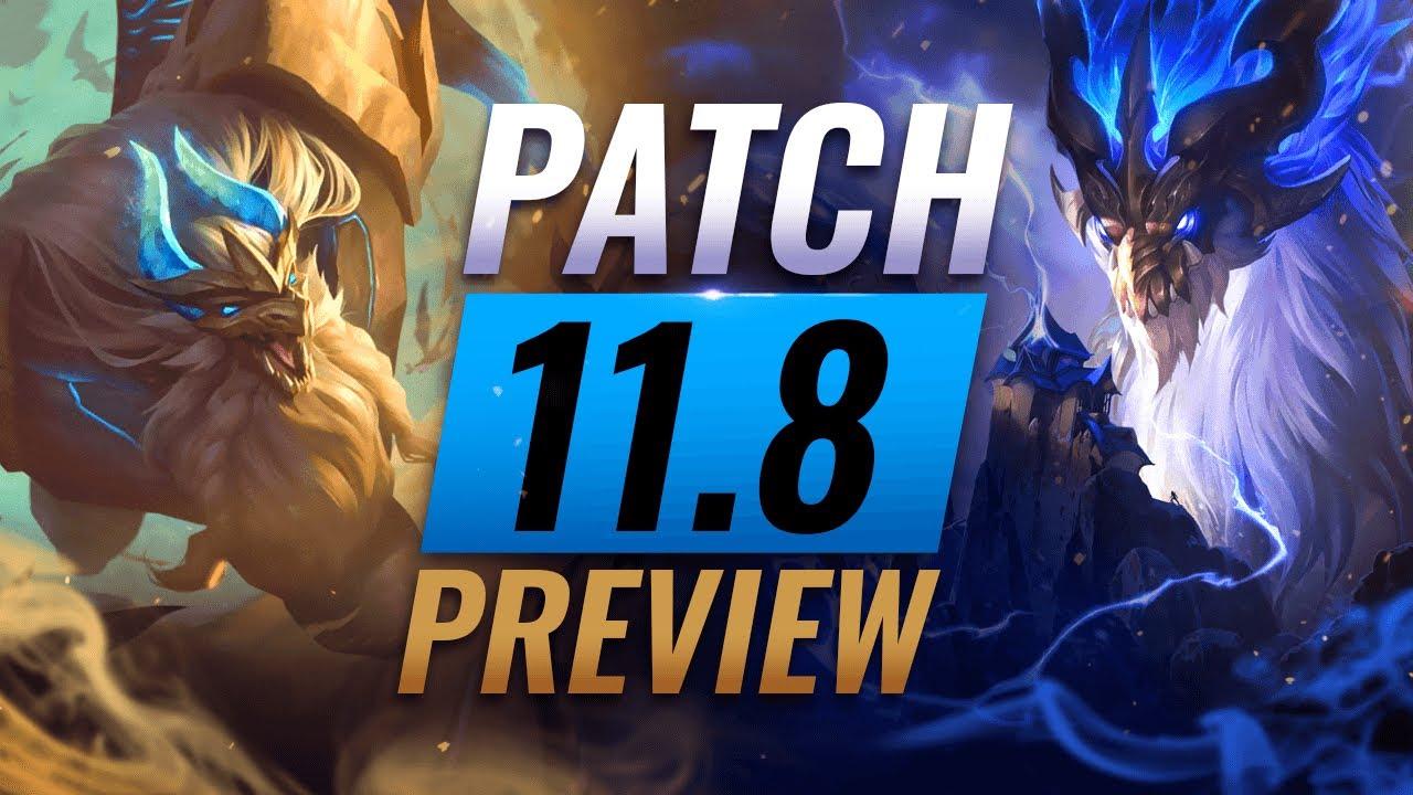 NEW PATCH PREVIEW: Upcoming Changes List For Patch 11.8 - League of Legends thumbnail