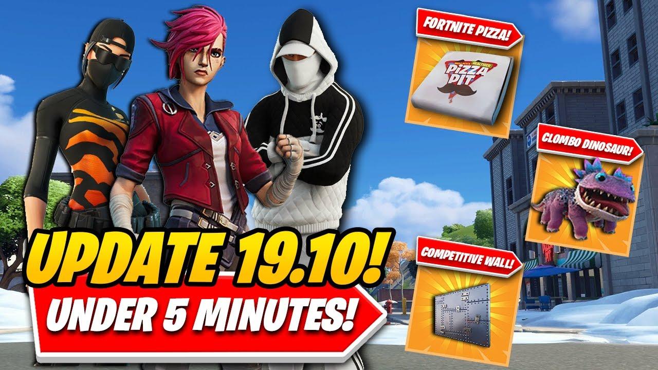 Fortnite Update 19.10 Explained EVERYTHING You NEED TO KNOW About TILTED TOWERS In UNDER 5 MINUTES thumbnail