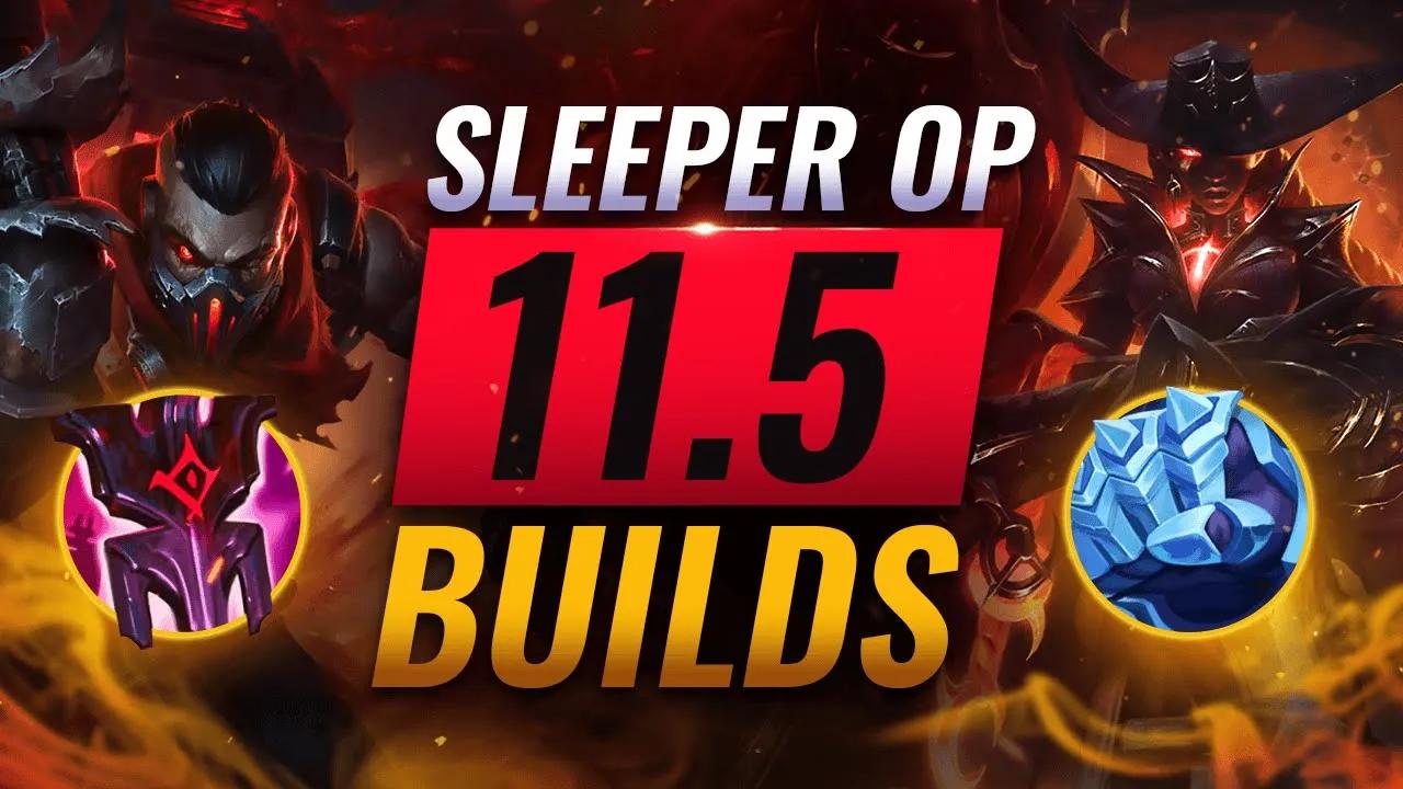 5 NEW Sleeper OP Builds Almost NOBODY USES in Patch 11.5 - League of Legends Season 11 thumbnail