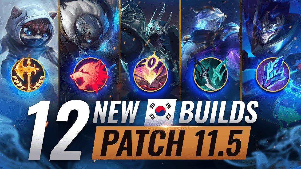 12 NEW BROKEN Korean Builds YOU SHOULD ABUSE In Patch 11.5 - League of Legends thumbnail