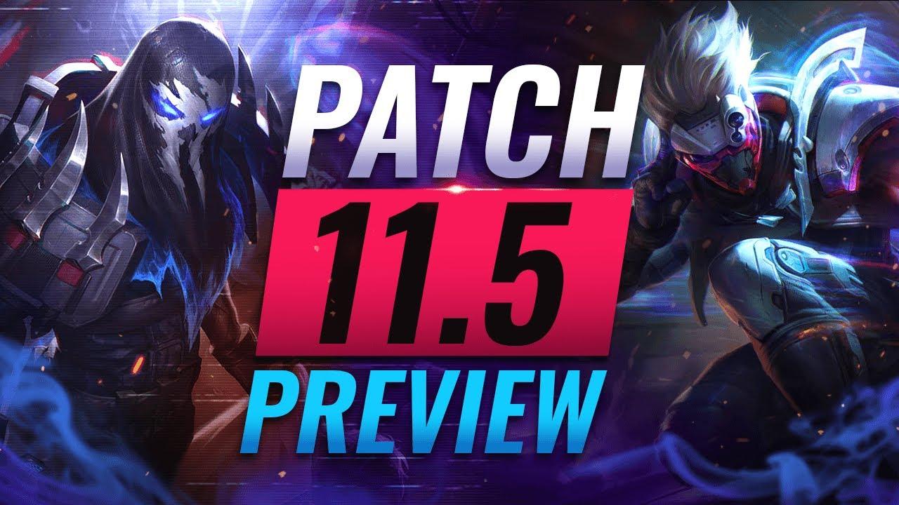 NEW PATCH PREVIEW: Upcoming Changes List For Patch 11.5 - League of Legends thumbnail