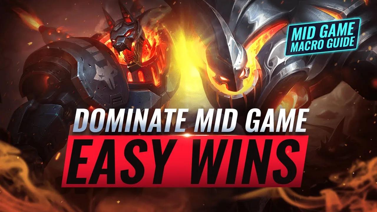 WIN Games FAST: Mid Game Macro Guide For Easy Wins - League of Legends Season 11 thumbnail