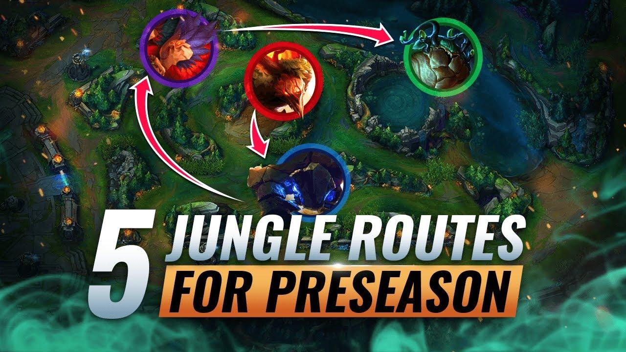 5 Most OPTIMAL Jungle Routes YOU MUST KNOW in Preseason 11 - League of Legends thumbnail