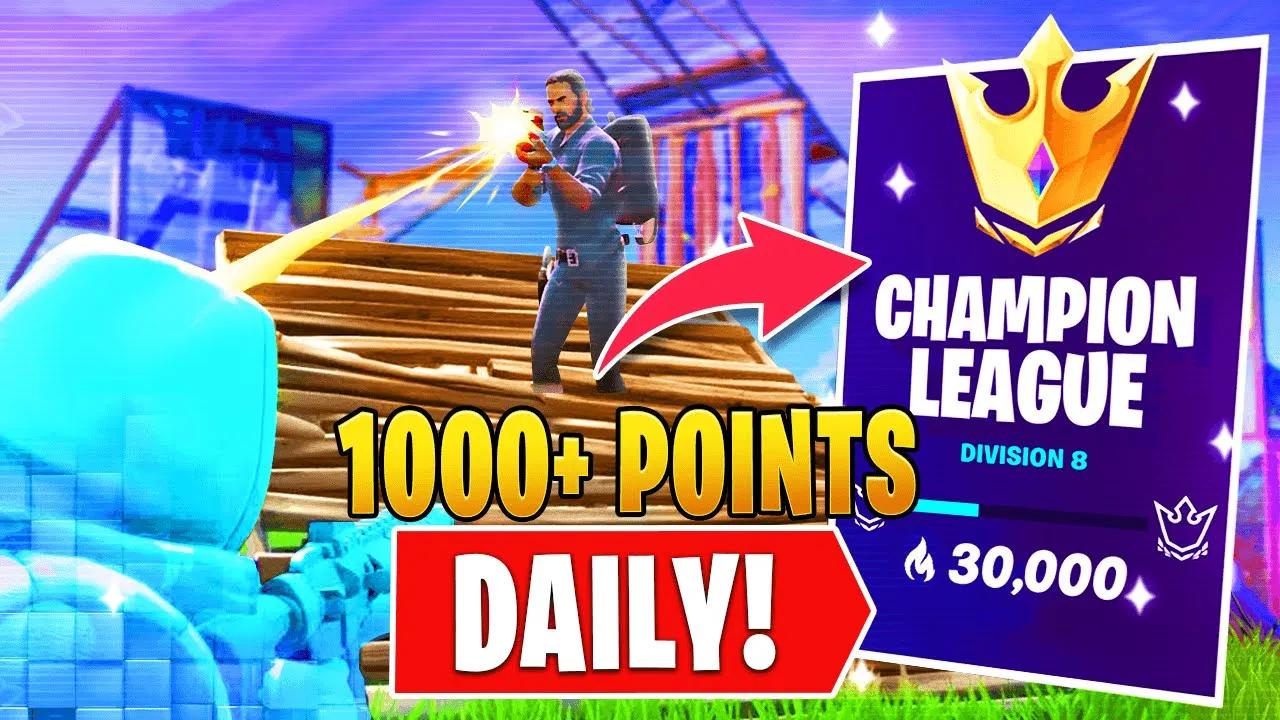 FASTEST Way To Climb Arena Points & Reach Champions Division in Fortnite Season 8! thumbnail