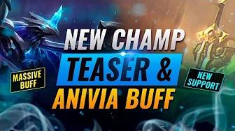 NEW CHAMPION TEASER + MASSIVE Anivia Buffs Coming in Patch 10.25 - League of Legends Preseason 11 thumbnail