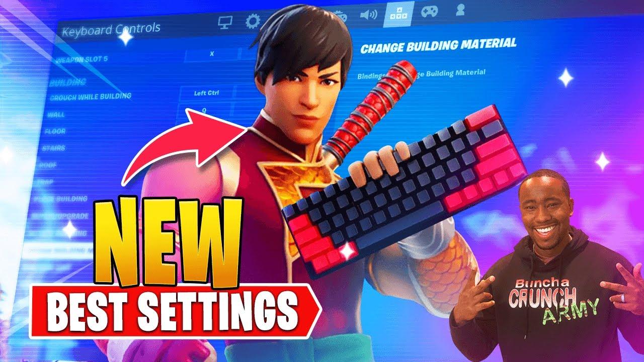 New Ultimate Keyboard & Mouse Settings, Sensitivity & DPI In Fortnite Season 8! thumbnail