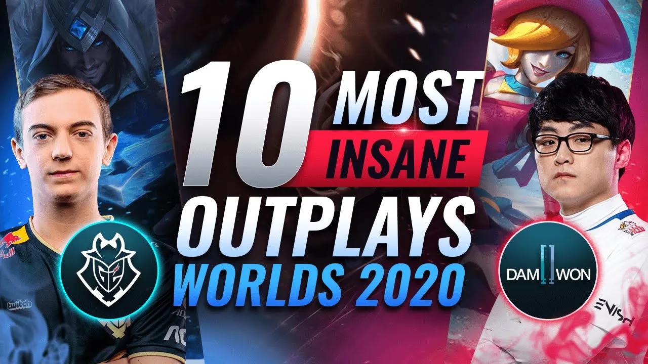 10 Most INSANE OUTPLAYS in Worlds Season 10 - League of Legends thumbnail