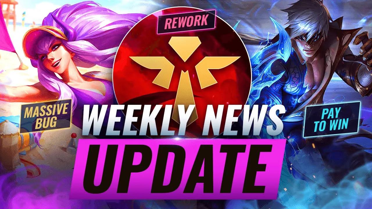 NEW UPDATES: Upcoming Support REWORK + NEW P2W SKINS + Syndra Bugged at Worlds? - League of Legends thumbnail