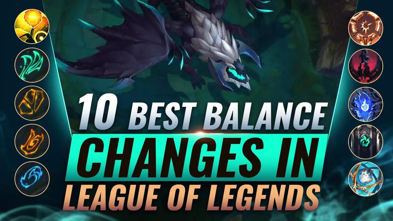 10 BEST Balance Changes in League of Legends History thumbnail