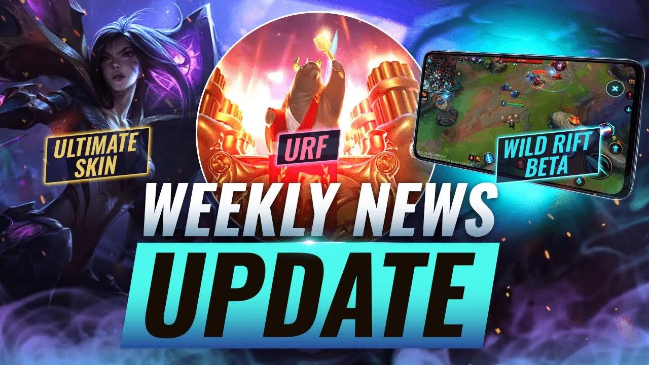 NEW UPDATES: WILD RIFT BETA + Kai'Sa ULTIMATE SKIN LEAK? + New Riot Game & MORE - League of Legends thumbnail