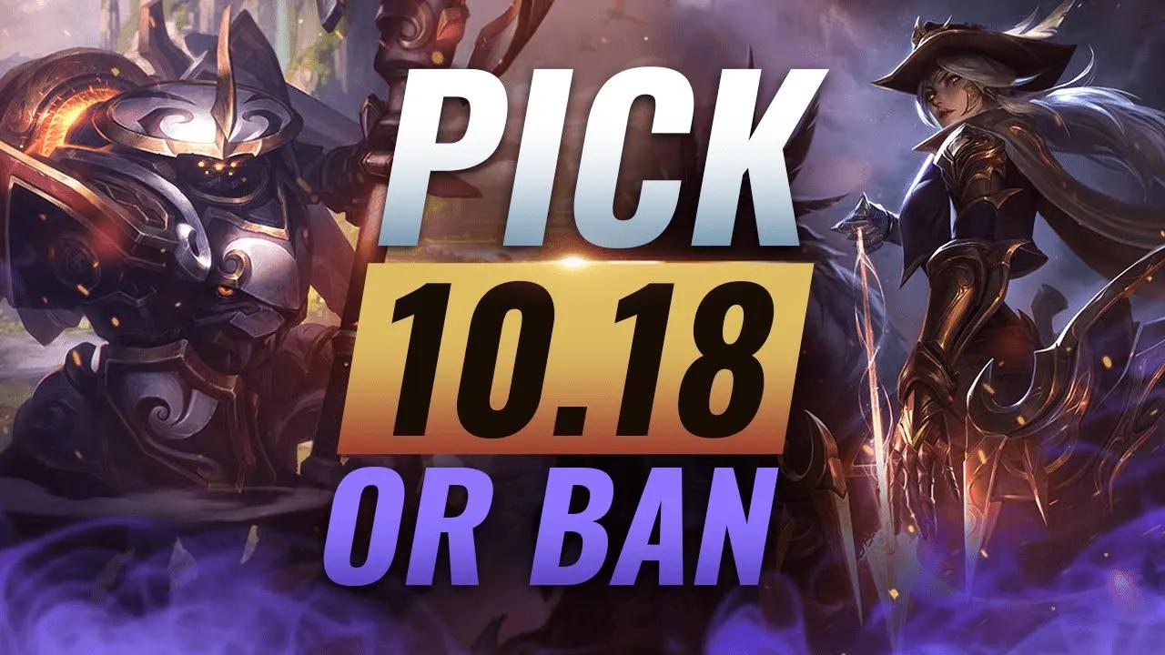 OP PICK or BAN: BEST Builds For EVERY Role - League of Legends Patch 10.18 thumbnail