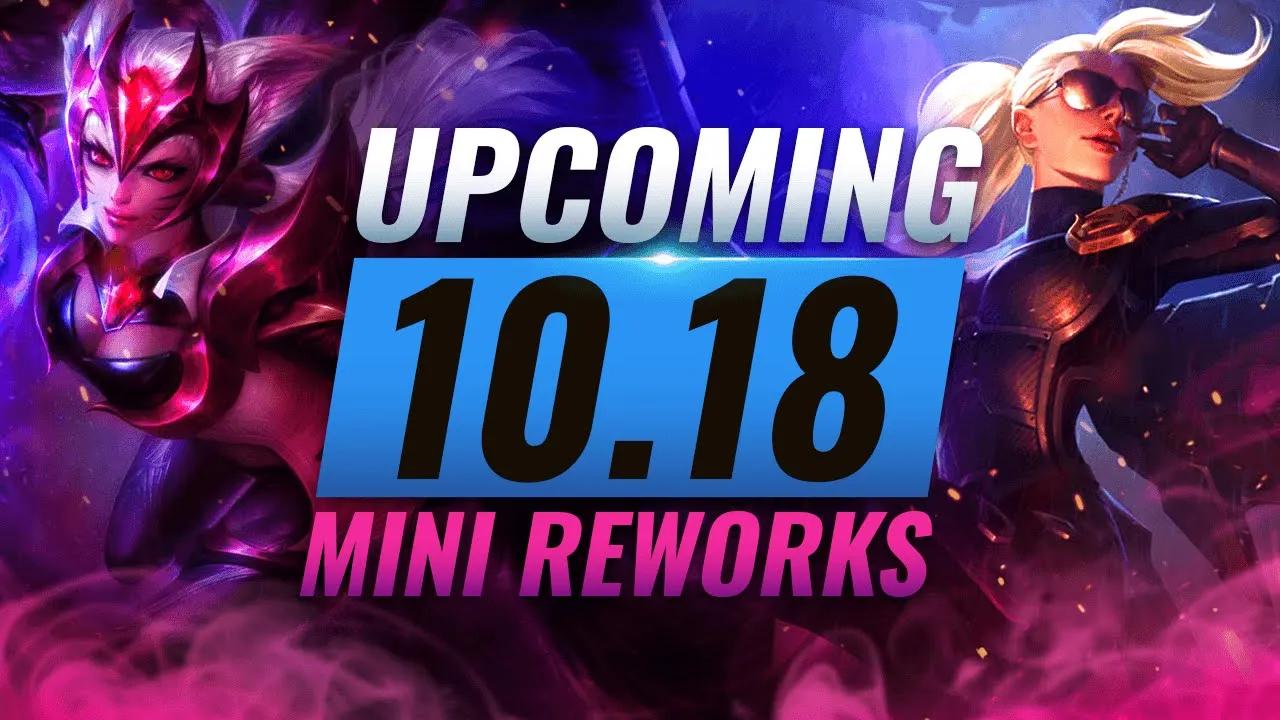 NEW REWORKS: Upcoming Ahri Mini-Rework + Kayle Changes & MORE - League of Legends Patch 10.18 thumbnail