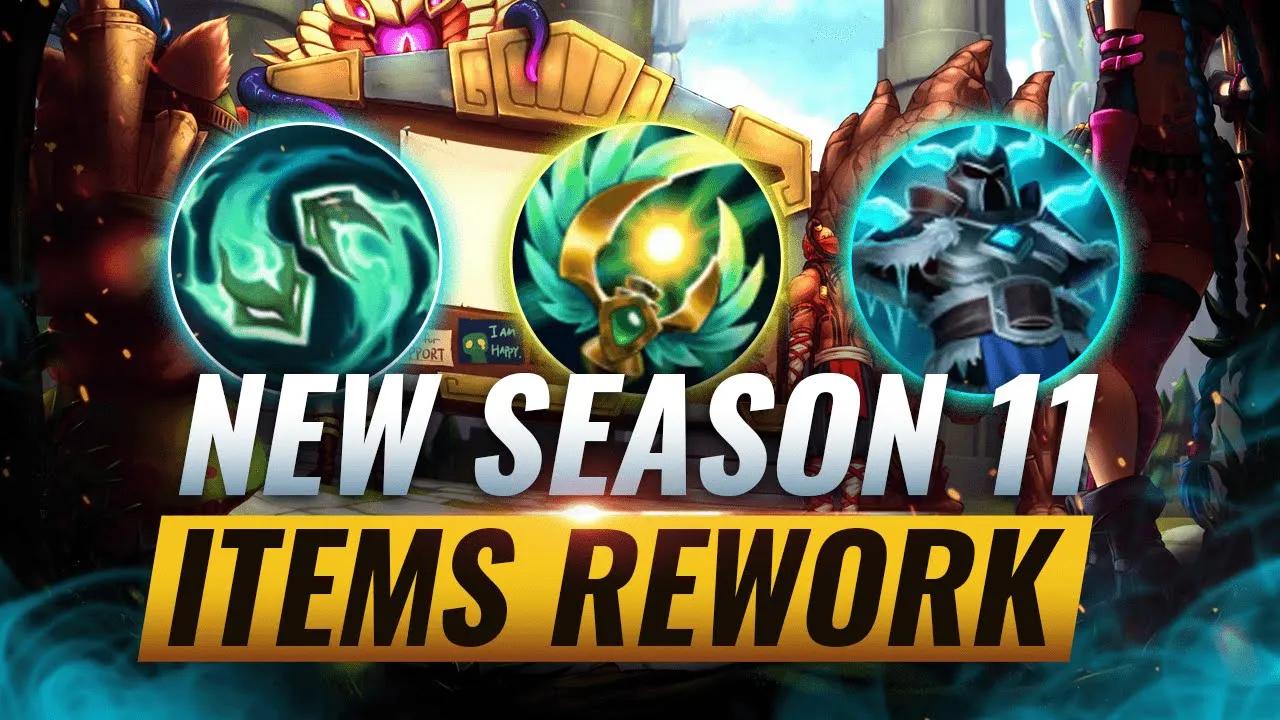 MASSIVE CHANGES: NEW ITEM REWORKS & SEASON 11 CHANGES COMING SOON - League of Legends thumbnail