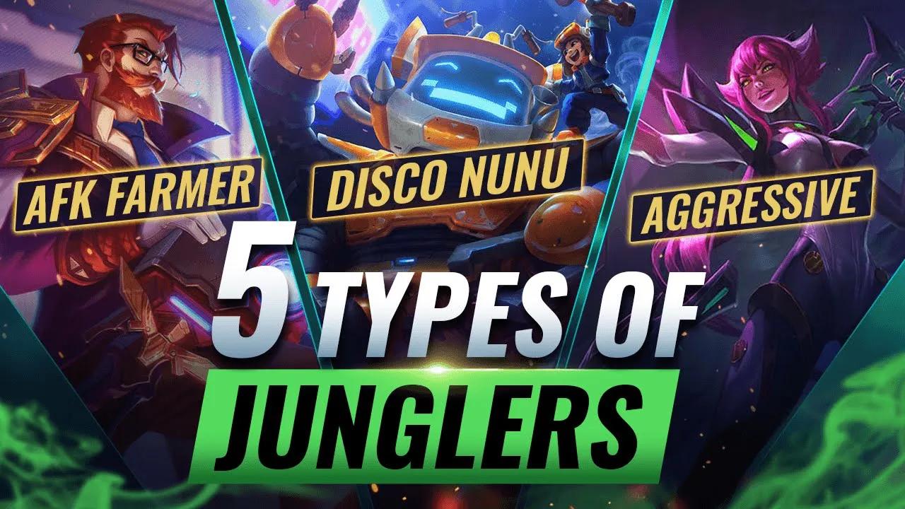 5 Types of JUNGLERS You'll Meet in League of Legends - WHICH ONE ARE YOU? thumbnail