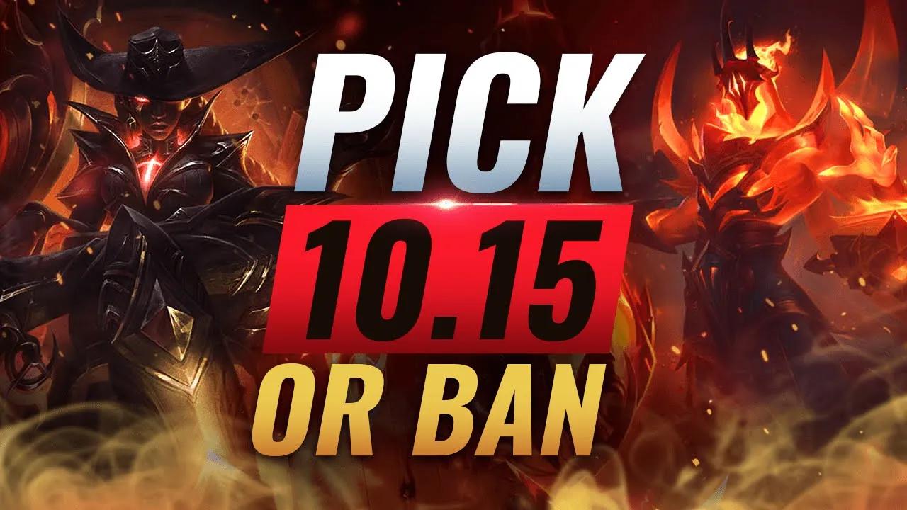 OP PICK or BAN: BEST Builds For EVERY Role - League of Legends Patch 10.15 thumbnail