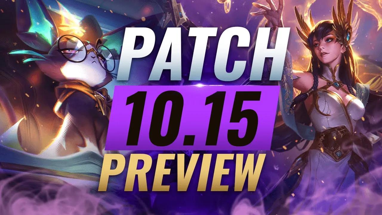 NEW PATCH PREVIEW: Upcoming Changes List for Patch 10.15 - League of Legends Season 10 thumbnail