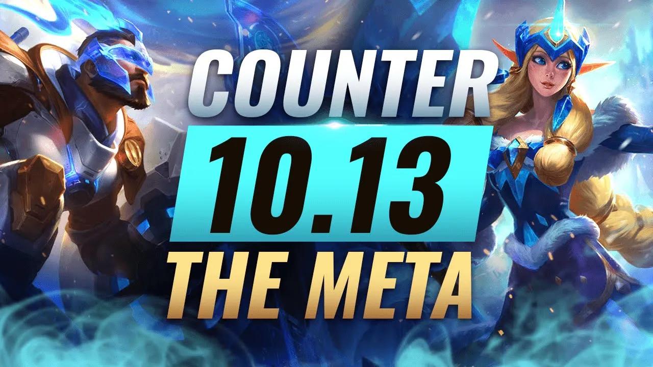 COUNTER THE META: How To DESTROY OP Champs for EVERY Role - League of Legends Patch 10.13 thumbnail