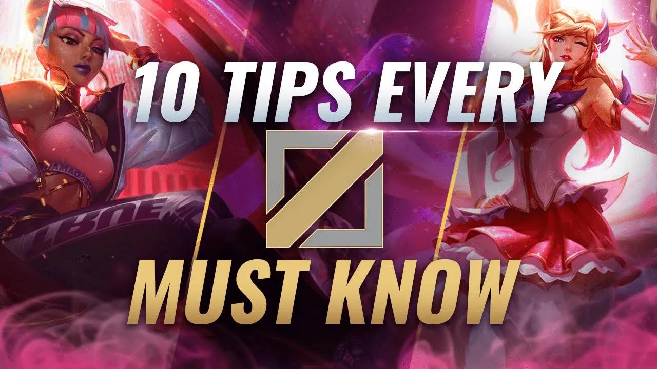 10 INSANE Tricks EVERY Mid Laner MUST KNOW - League of Legends Season 10 thumbnail