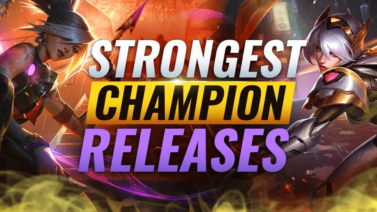 The MOST BROKEN Champion RELEASES in League of Legends History thumbnail