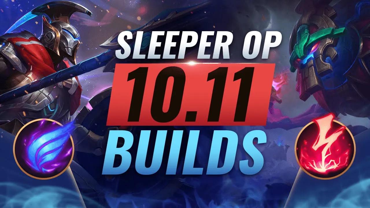 10 NEW Sleeper OP Builds Almost NOBODY USES in Patch 10.11 - League of Legends Season 10 thumbnail